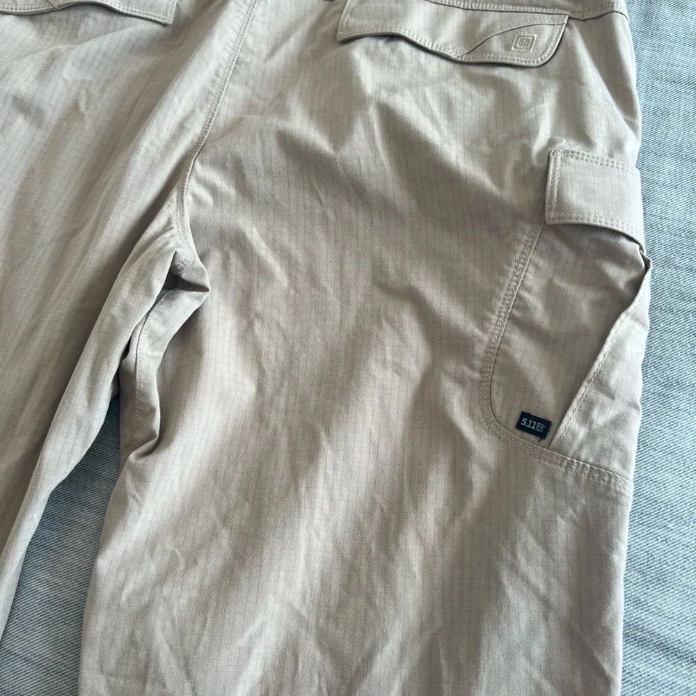 5.11 Tactical Tan Cargo Pants Versatile Style - Picture 3 of 6